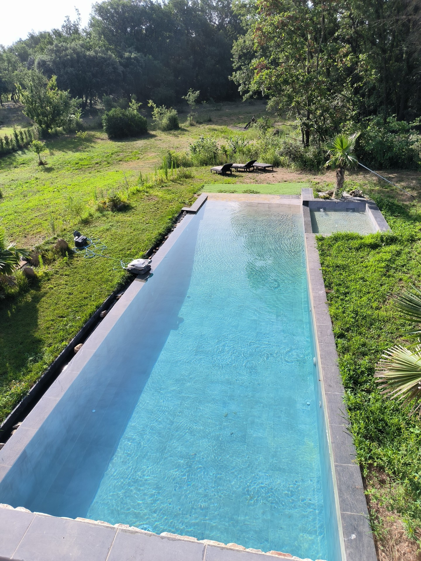 Piscine bas long